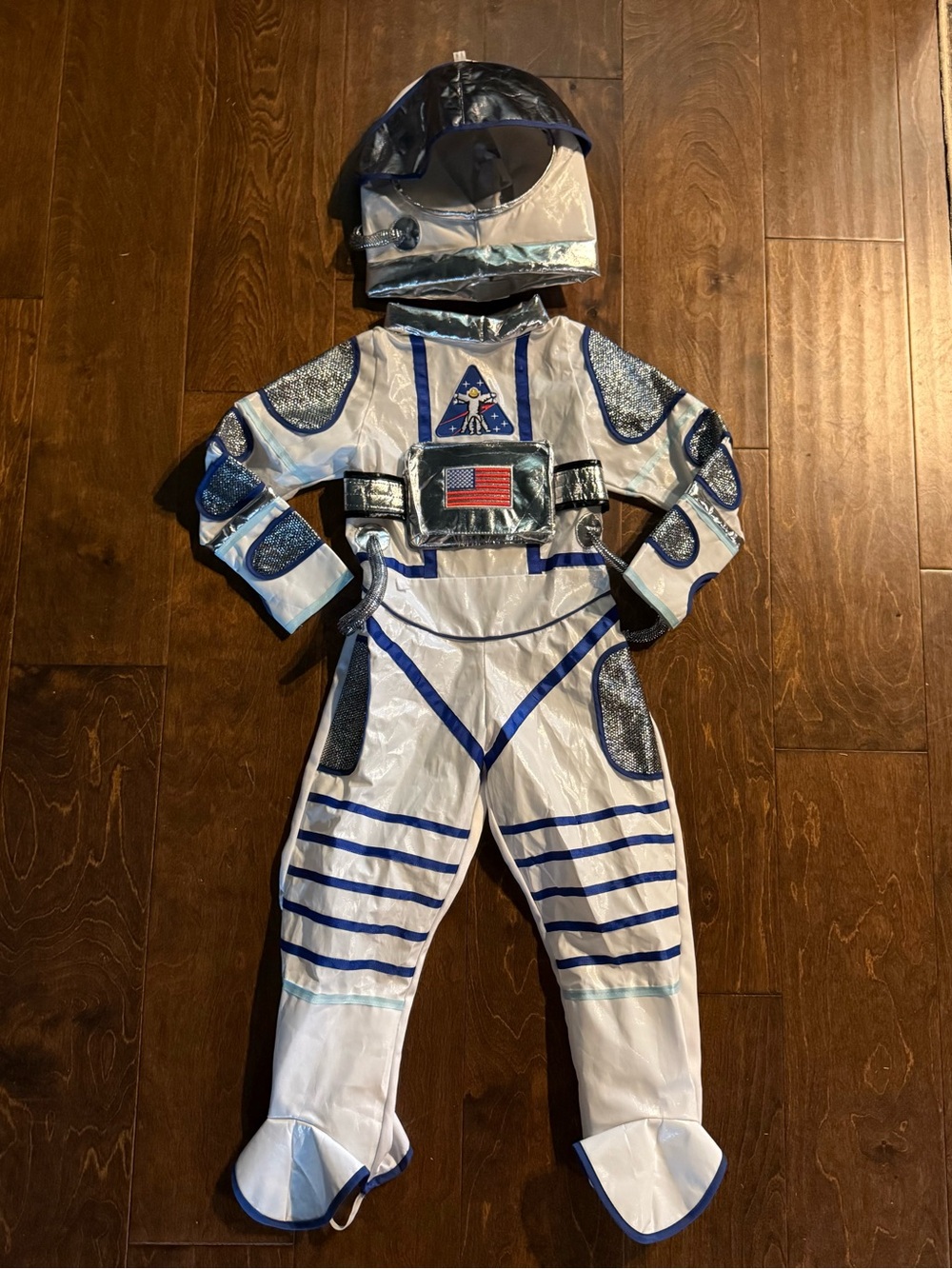 TeeTot Kids Astronaut Costume Sz 5/6 - Picture 2 of 6